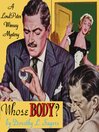 Cover image for Whose Body?